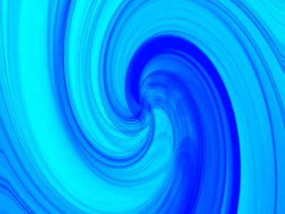 Abstract wave of light representing smooth movement flow
