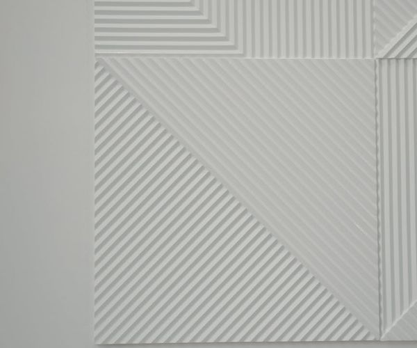 Symmetric abstract glowing lines representing physical balance